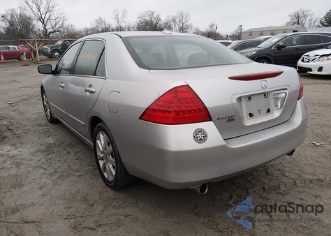 2007 Honda Accord 3.0 Ex из США, поврежденный, VIN 1HGCM66577A041948
